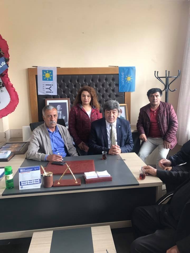 İYİ Parti Sarız İlçe Başkanı istifa etti